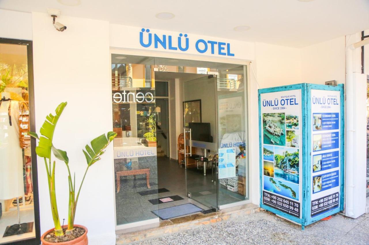 Gocek Unlu Hotel Göcek Exterior foto