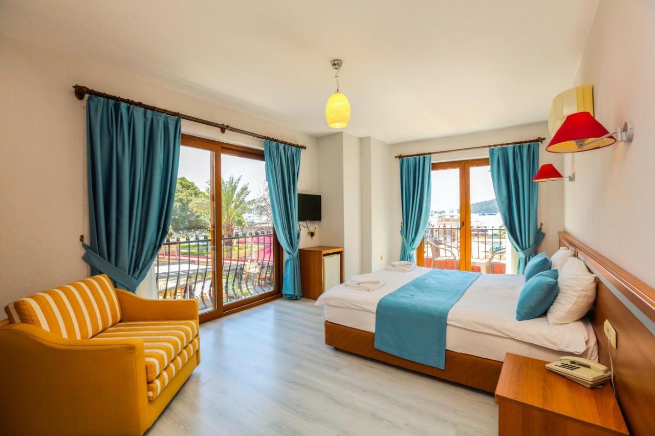Gocek Unlu Hotel Göcek Exterior foto